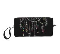 WSHFFILO Dark Dream Catcher Printed Receive Bag Pencil Case Small Makeup Bag