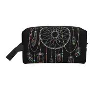 WSHFFILO Dark Dream Catcher Printed Storage Bag Makeup Bag Travel Toiletry Bag