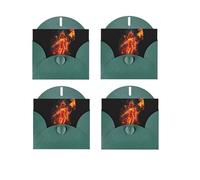 WSHFFILO Fire Nude Woman Flame printed Greeting card with Envelope Thank You Card