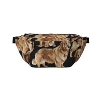 WSHFFILO Golden Retrievers Printed Crossbody Waist Pack Casual Chest Bag