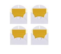 WSHFFILO Mustard Yellow and Black printed Greeting card with Envelope Thank You Card