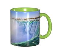 WSHFFILO Niagara Falls Printed Mug Double-Coloured Mug Ceramic Mug