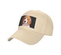 WSHFFILO ovely Pet Dog Beagle printed Adult cotton baseball cap Casquette Adjustable Sports Cap