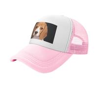 WSHFFILO ovely Pet Dog Beagle printed Trucker Hats Adjustable Mesh Baseball Cap Sports hat
