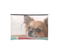 WSHFFILO Papillon in The Box Printed Paper Reusable Cosmetic Bag Makeup Bag Travel Toiletry Bag