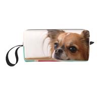 WSHFFILO Papillon in The Box Printed Receive Bag Pencil Case Small Makeup Bag