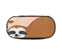 WSHFFILO You are Awesome Sloth Printed Pencil Bag Pencil Case Pencil Pouch Portable Stationery Bag