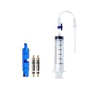 WSHuayee Bike Injector Kit 2.1oz/60ml Tire Sealant Injector Syringe BikeTubeless Sealant Syringe with Presta Schrader Valve Core Removal Tool for Most Sealants