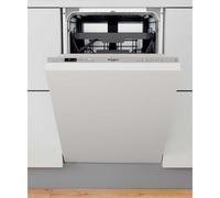 WSIC 3M27 C UK N Built-In Slimline 10 Place Settings Dishwasher - Silver