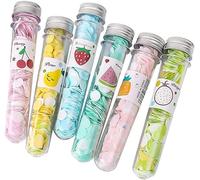 WsjiaboFux 6Pcs Colors Random Shipping Boxes Portable Disposable Paper Soap Confetti Soap Sheets Flakes for Washing Hand Wash Cleansers