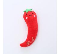 WsjiaboFux Red Cat Catnip Toys Cat Mint Toys Dog Kitten Chew Toy Funny Indoor Farm Theme Vegetable Shaped Cute Teeth Bite Toys Pet Supplies(Chili),Toys,Catnip Toys