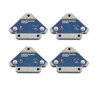 WSJKASJW 4PCS FIit Magnetic Welding Positioner Ferrite 28lb 90 Degree Multi Angle Fixed Arrow Welding Magnet Holder Locator for Construction Industry, WSJKASJWoub54iqpwf