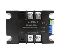 WSJMWKW 220V Single-Phase Intelligent Motor soft Starter Soft Start Module Soft Start 50-60HZ Compatible 2/4/6/8KW(SSR-20WA-R2(1KW))