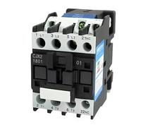 WSJMWKW 660V 32A 3 Phase 3P 1NC AC Contactor DIN Rail Mount 380V Coil CJX2-1801
