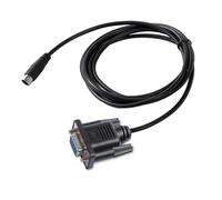 WSJMWKW 9-pin DB9 Female to 8-pin Mini Din RS232 Serial PC Control Communication Cable for VC-C3 VC-C4 VC-C4R(1m)