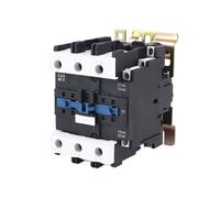 WSJMWKW CJX2-8011 LC1 AC Contactor 80A 3 Phase 3-Pole Coil Voltage 380V 220V 110V 36V 24V Din Rail Mount 3P+1NC+1NC(Ac 24v)