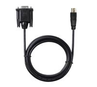 WSJMWKW DB9 female to 8-pin mini DIN VISCA RS232 serial control cable(1m)