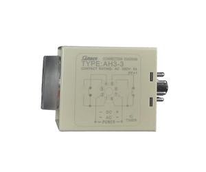 WSJMWKW Latest feature 24-240V AC/DC universal timer relay AH3-3 time delay relay time relay time range 0.1S-60M(Time range 0.3s-60s)