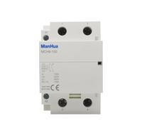 WSJMWKW MCH8-100 2P 250V 100A Household Electric AC Contactor MCH8-100 Modular Contactor