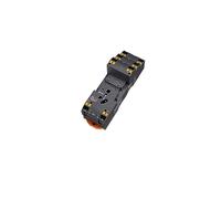 WSJMWKW Mini Power Relay With LED Light Test Button RKE2C Set Intermediate Relay 7A 8 Feet Electromagnetic Relay AC 230V DC 24V 2NO2NC(SKC08 ST)