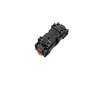 WSJMWKW Mini Power Relay With LED Light Test Button RKE2C Set Intermediate Relay 7A 8 Feet Electromagnetic Relay AC 230V DC 24V 2NO2NC(SKF08 E)