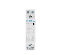 WSJMWKW NCH8 Single-phase AC Contactor Rail Type Household Small 220V 230V 20A 25A 50HZ 60HZ 2NC 2NO 1NO1NC(2P 25A 2NC)