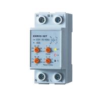 WSJMWKW Smart Home Voltage Control Delay 40A Overvoltage-Undervoltage Protector 220V Protective Device Relay With Adjustable Button(32A)