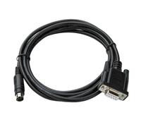 WSJMWKW TK6070-FX For TK6070 HMI Touch Screen Connect FX Series PLC FX2N FX3U TK6070IH/IK/IP-FX Programming Cable(Black Version,5m)