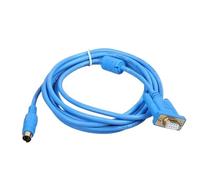 WSJMWKW TK6070-FX For TK6070 HMI Touch Screen Connect FX Series PLC FX2N FX3U TK6070IH/IK/IP-FX Programming Cable(Gold Plated Version,3 meter)