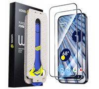 WSKEN for Google Pixel 10 Pro XL/9 Pro XLScreen Protector Invisible - [Fingerprint Unlock Support][Auto Dust-Remove] Full coverage 9H Tempered Glass Military Shatterproof,Anti Fingerprint,Zero-Bubble