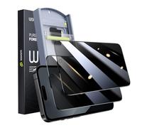 WSKEN for iPhone 14 Pro Max Privacy Screen Protector - [Auto Dust-Elimination] Anti Spy Full Coverage 9H Tempered Glass, Anti-Glare&Anti Fingerprint, Anti Reflection,Bubble Free,Anti Scratch,2 Pack