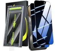 WSKEN for iPhone 14 Pro Max Privacy Screen Protector - [Auto Dust-Elimination] Full Coverage Anti Spy 9H Tempered Glass, Anti-Glare&Anti Fingerprint, Anti Reflection,Bubble Free,Anti Scratch,2 Pack