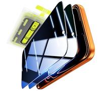 WSKEN for iPhone 17 Pro Privacy Screen Protector - [Auto Dust Removal]9H+ Tempered Glass Military Shatterproof,Anti Fingerprint,Bubble Free,Anti Scratch,Smooth&Sensitive,Almost Invisible,Case Friendly