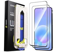 WSKEN for Samsung Galaxy A57 Screen Protector - [Support Fingerprint Unlock][Auto Dust-Remove] Full Coverage 9H+ Tempered Glass HD Military Grade Shatterproof,Anti Fingerprint,Anti Scratch,No Bubble