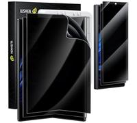 WSKEN for Samsung Galaxy Z Fold 7 Privacy Screen Protector,[Easy Auto Align Install][Bubble Self-extinction] Inside Soft TPU Film + Front 9H Tempered Glass,Anti Fingerprint,Anti Scratch,2 Pack