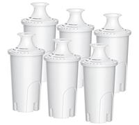 WSKFDTI Water Filter Replacement for Brita Water Pitchers and Dispensers, Classic 35557, Ob03, Mavea 107007 and More, Lasts Two Months or 40 Gallons, Reduce Chlorine and Bad Taste, Pack of 6