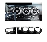 WsLe Fit For Mercedes Benz A CLA Class W177 V177 C118 A180 A200 2019 2020 2021 Interior Center Console Air Vent Cover (not For RHD) (Color Name : Carbon Fiber)