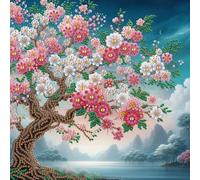 WSLWXSHM 5D Special Shape Diamond Art Kits for Beginners, Diamond Painting Kits for Adults, Crystal Rhinestones Diamond Painting for Home Wall Decoration Gift 12×12inch/30×30cm, Tree of Life