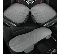 WSLZMM Car Seat Covers for Porsche Macan 2015-2023 2024, Car Seat Cushion Seat Covers Protectors Mat Anti-Slip Breathable Soft Interior Seat Accessories,A-Grey-Full Set