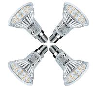 WSMCN E14 LED Bulb 4.9W Equivalent 70W Halogen Spotlight, Non-Small Screw Light Bulb, Warm White 2700K 515LM, Non-Dimmable, Energy Saving Light Bulb, R50 Reflector Bulbs, Pack of 4