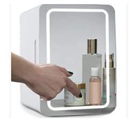 WSMYGS Insulin Fridge Box Fridge 8 Liter Portable Makeup Skincare Fridge Cosmetics Refrigerator Compact Cooler Portable Personal Makeup Refrigerator Mirrored And Led Lighting Design