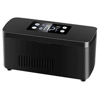 WSMYGS Insulin Fridge Box Insulin Cooler 2-18°C Portable Refrigerated Box Case Smart Touch Buttons Fast Cooling Fridge, Home, Car, Travel, Camping Insulin Cooler