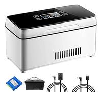 WSMYGS Insulin Fridge Box Insulin Refrigerated Box, Insulin, Interferon, Growth Hormone Drugs are Refrigerated, Portable Lithium Batteries are Suitable for Home, Travel, Cars, Airplanes,1Batteries