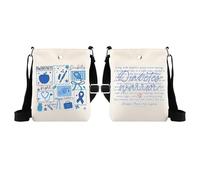 WSNANG Diabetes Warrior Support Crossbody Bag T1D Type 1 Diabetes Type 2 Gift Sugar-Free Month Gifts for Diabetic (Diabetes MB)