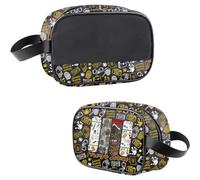 WSNANG Forensic Science Gifts Evidence Inspired for Science Fans Investigation Analysts Clear Makeup Bag, Black, Forensic Wt
