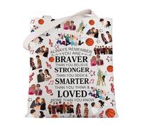 WSNANG High School Inspired Gift School Musical Characters Tote Bag We’re All in This Together Friendship Gift Musical Merch, Alwayhigh Tb, One Size