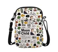 WSNANG Korean Group Crossbody Bag Moon Child Bag K-pop Members Name Messenger Bag K-pop Lover Merchandise, Moon Cb, Modern