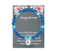 WSNANG Semicolon Bracelet My Story Isn’t Over Yet Mental Health Jewelry SemiColon Suicide Prevention Awareness Bracelets, M, Metal, nothing