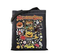 WSNANG Spooky Season Gifts Witch Adventure Movies Inspired Grocery Bag Halloween Themed Decor Tote Bag, Long Tb