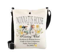 WSNANG TV Show Inspired Gifts Nonnatus House Crossbody Bag Period Fan Shoulder Bag TV Show Lover Gifts, Midwife Cb